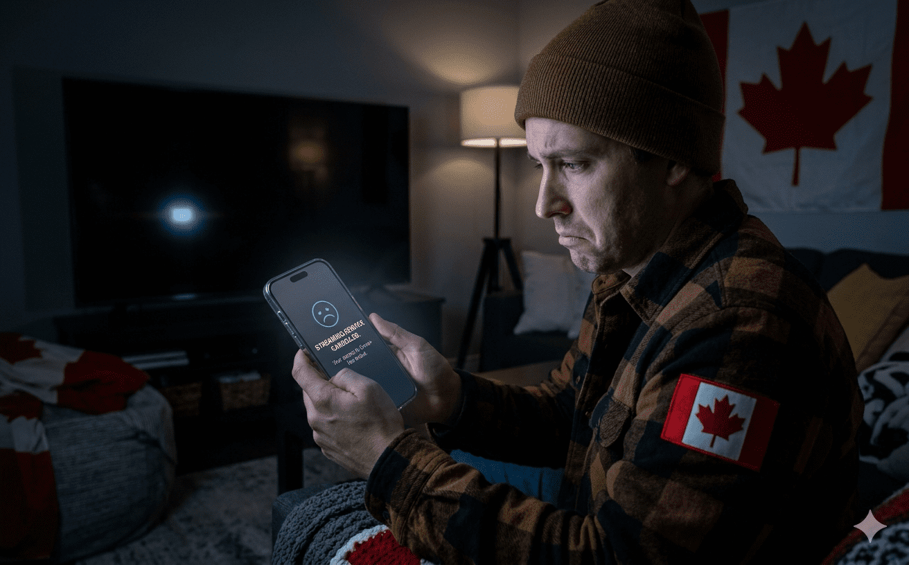 Canadian IPTV Service Mistakes to Avoid Canadian user disappointed after choosing wrong IPTV service without trial