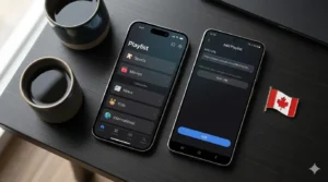 IPTV setup on iPhone and Android Canada — install IPTV Smarters app with M3U playlist