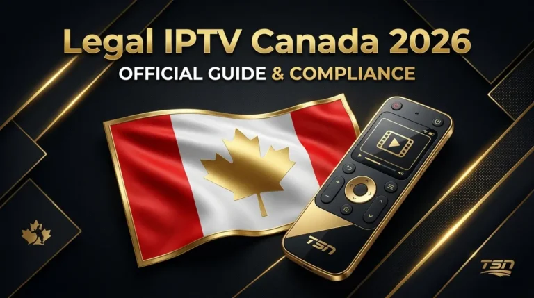 Legal IPTV Canada 2026 — best legitimate streaming service