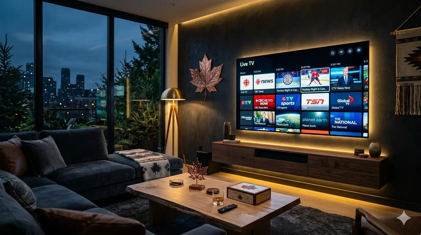 Best IPTV Canada for Smart TV 2026 — Royal Stream IPTV Samsung LG Android TV