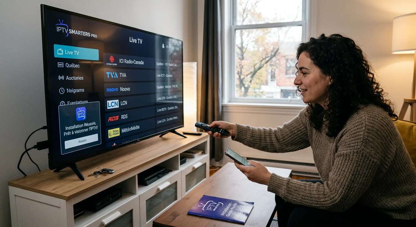 Comment installer IPTV au Québec sur Firestick ou Smart TV - guide étape par étape