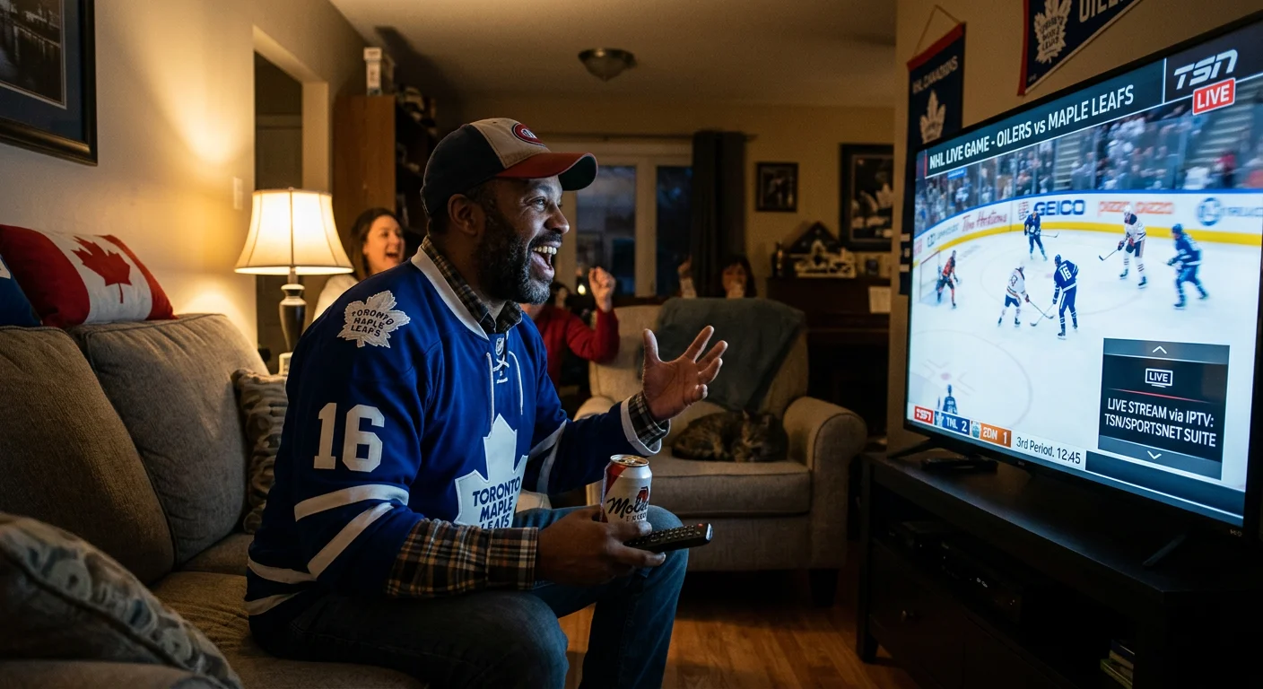 IPTV Canada live sports NHL hockey - TSN Sportsnet for Canadian sports fans
